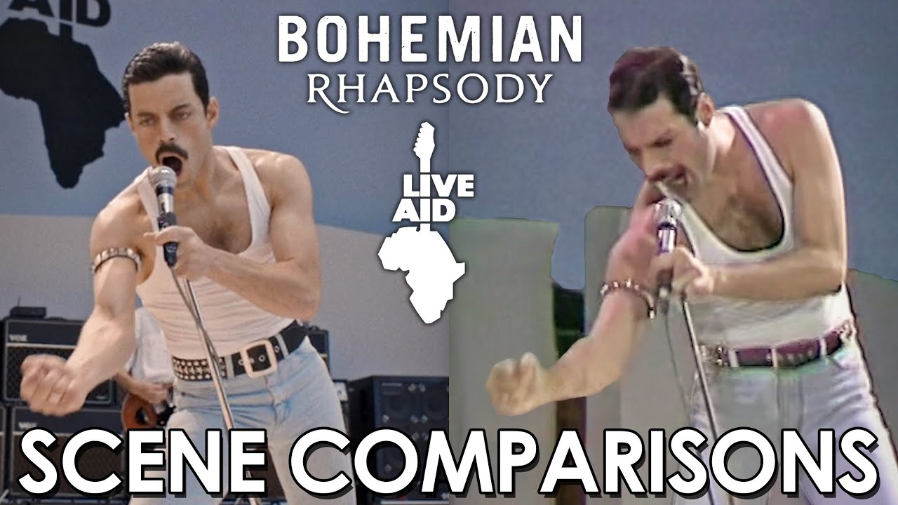 1985.7.13ウェンブリー・スタジアム『LIVE AID』QUEENの21分間ライブが 72,000人を熱狂させた伝説のパフォーマンスを映画と実写ライブで贅沢に楽しむ