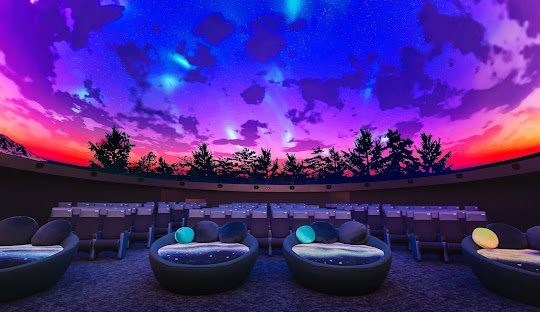 コニカミノルタプラネタリウム『満天NAGOYA』(2021) 日本初LEDドームシステム「DYNAVISION®-LED」新しい臨場感の体験がそこに。
