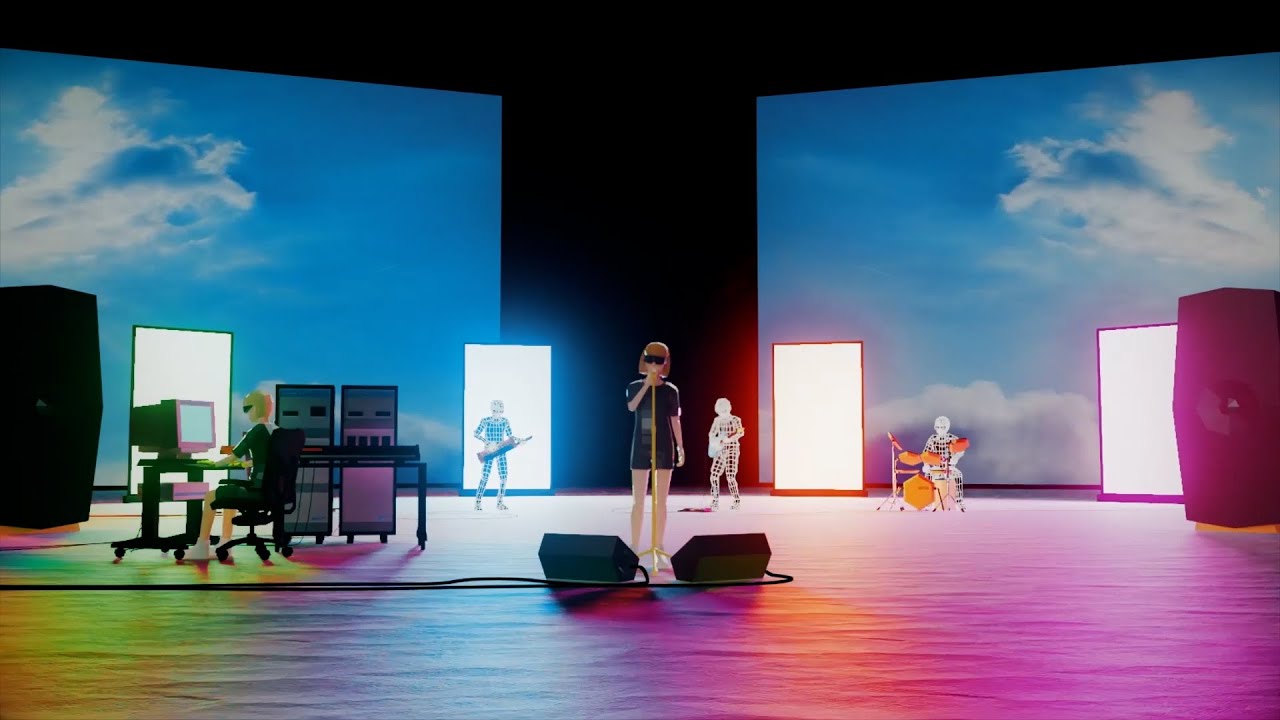 CAPSULE MV『ギヴ・ミー・ア・ライド』(2022)　結成25 周年Voこしじまとしこ、中田ヤスタカによるエレクトロ・ポップ・デュオ。
