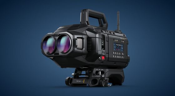 NAB2024 ブラックマジックデザイン『Blackmagic URSA Cine 17K』(2024) イマーシブを見据えたカメラ。65mmセンサーを搭載。